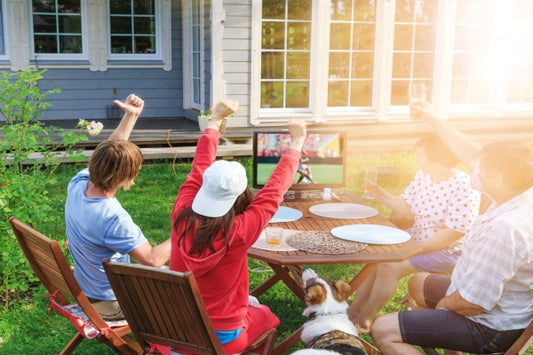 Inspiring Outdoor TV Setups To Get You Ready For Football Season