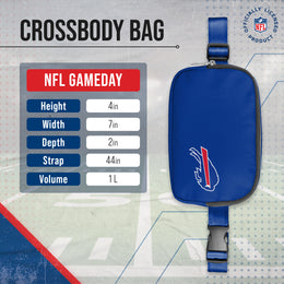 New York Jets NFL Gameday On The Move Crossbody Belt Bag - Black