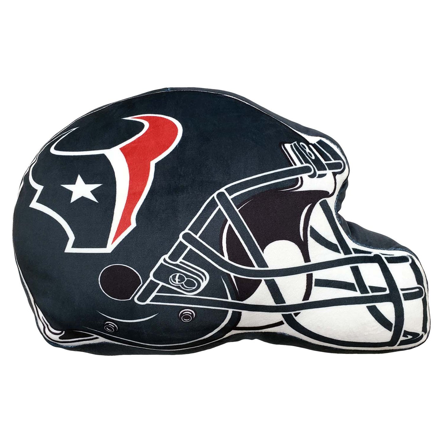 Houston Texans NFL Helmet Football Super Soft Plush Pillow - Navy