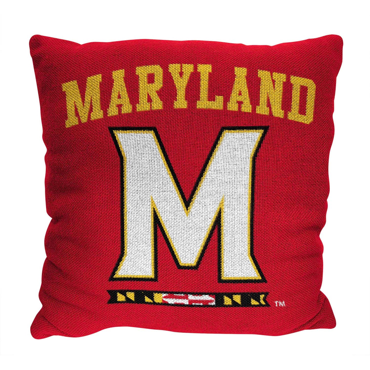 Maryland Terrapins NCAA Decorative Pillow - Red