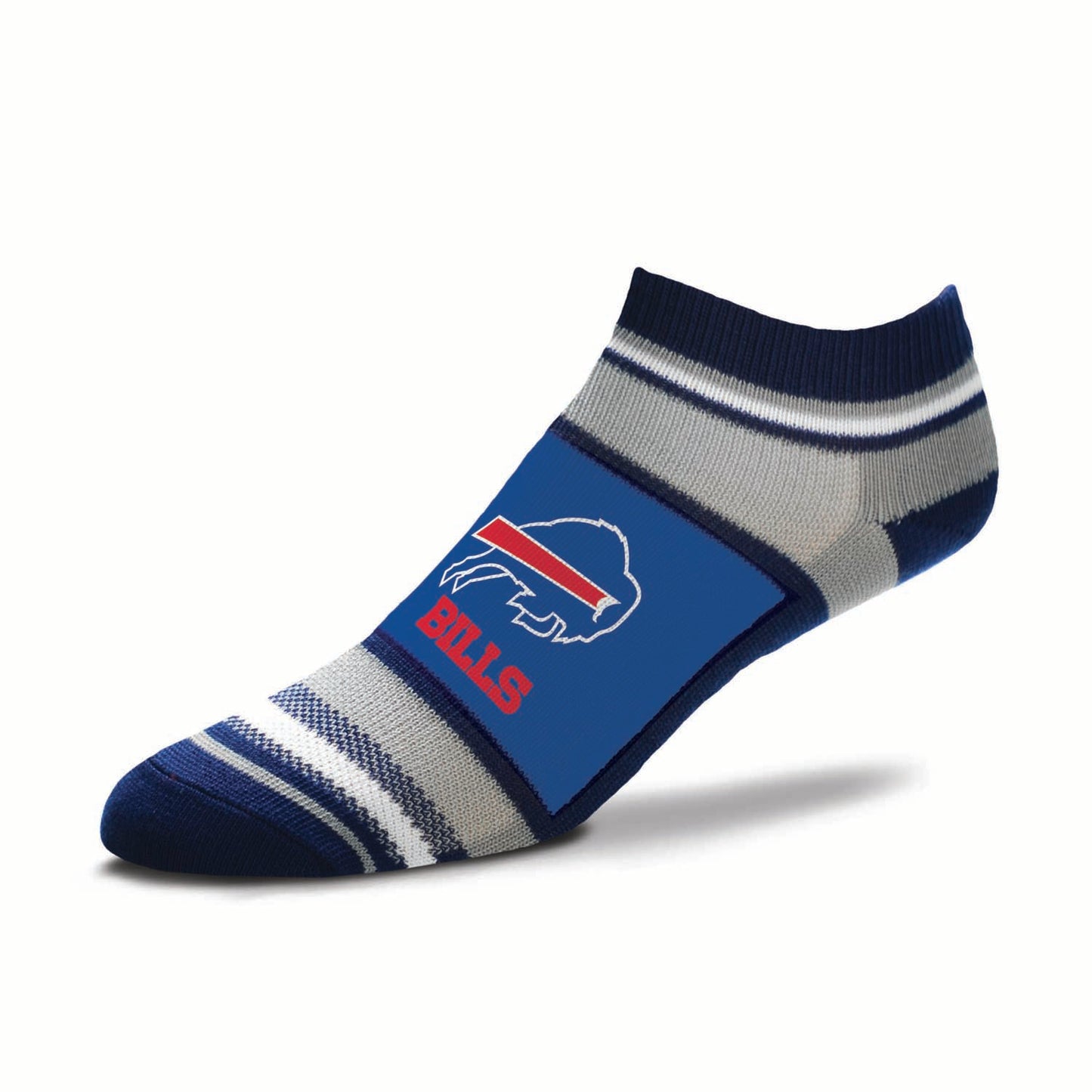 Buffalo Bills Adult Marquis Addition No Show Socks - Royal