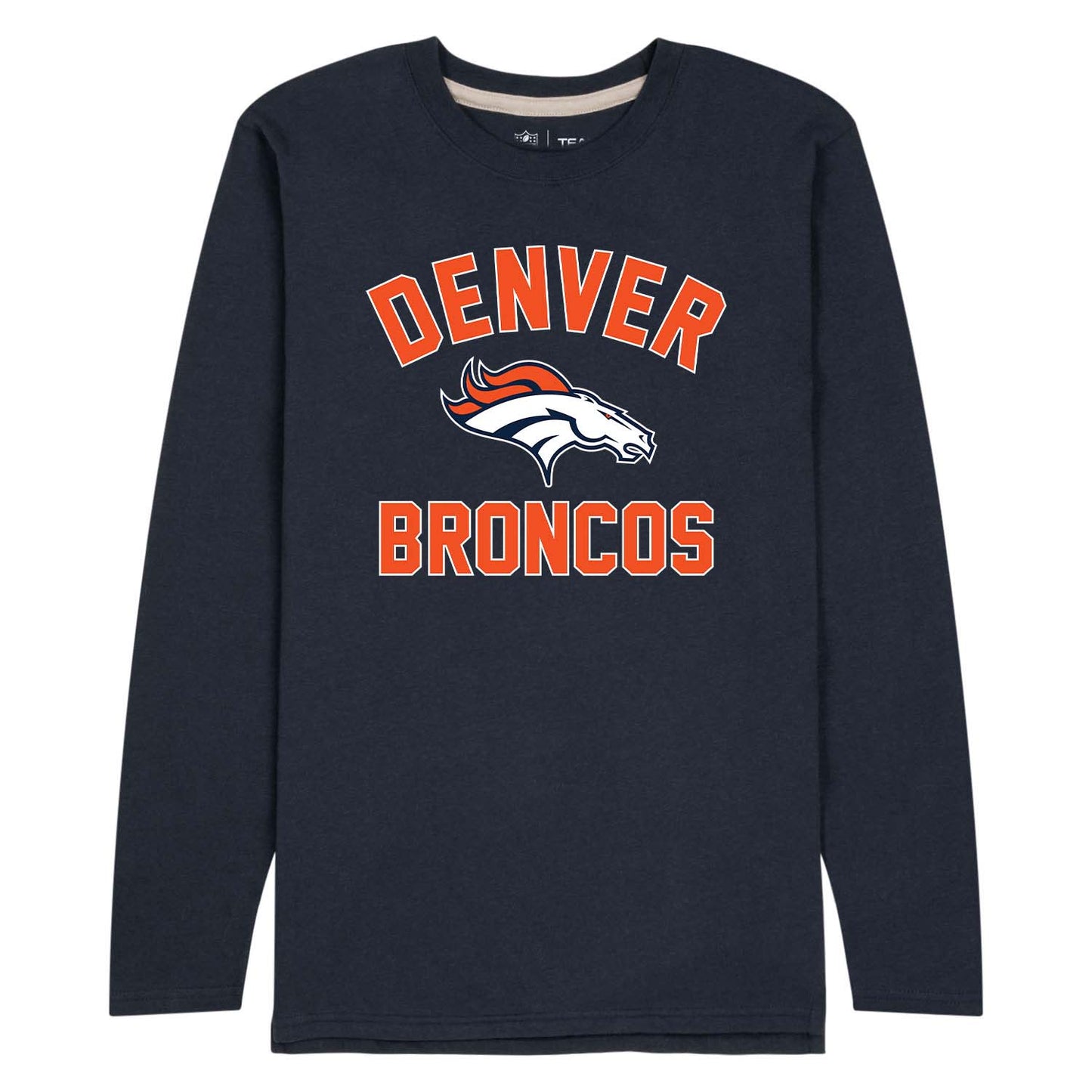 Denver Broncos NFL Gameday Adult Long Sleeve Shirt - Navy