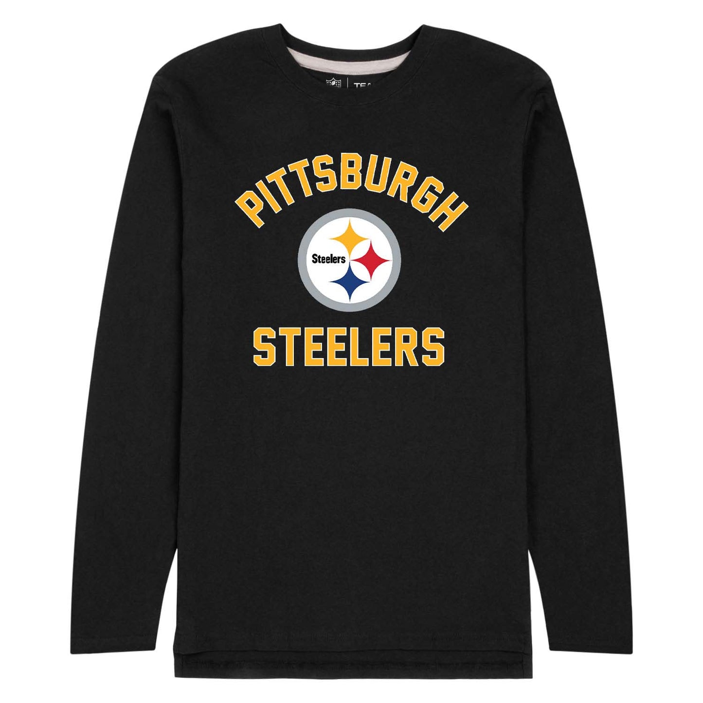 Pittsburgh Steelers NFL Gameday Adult Long Sleeve Shirt - Black