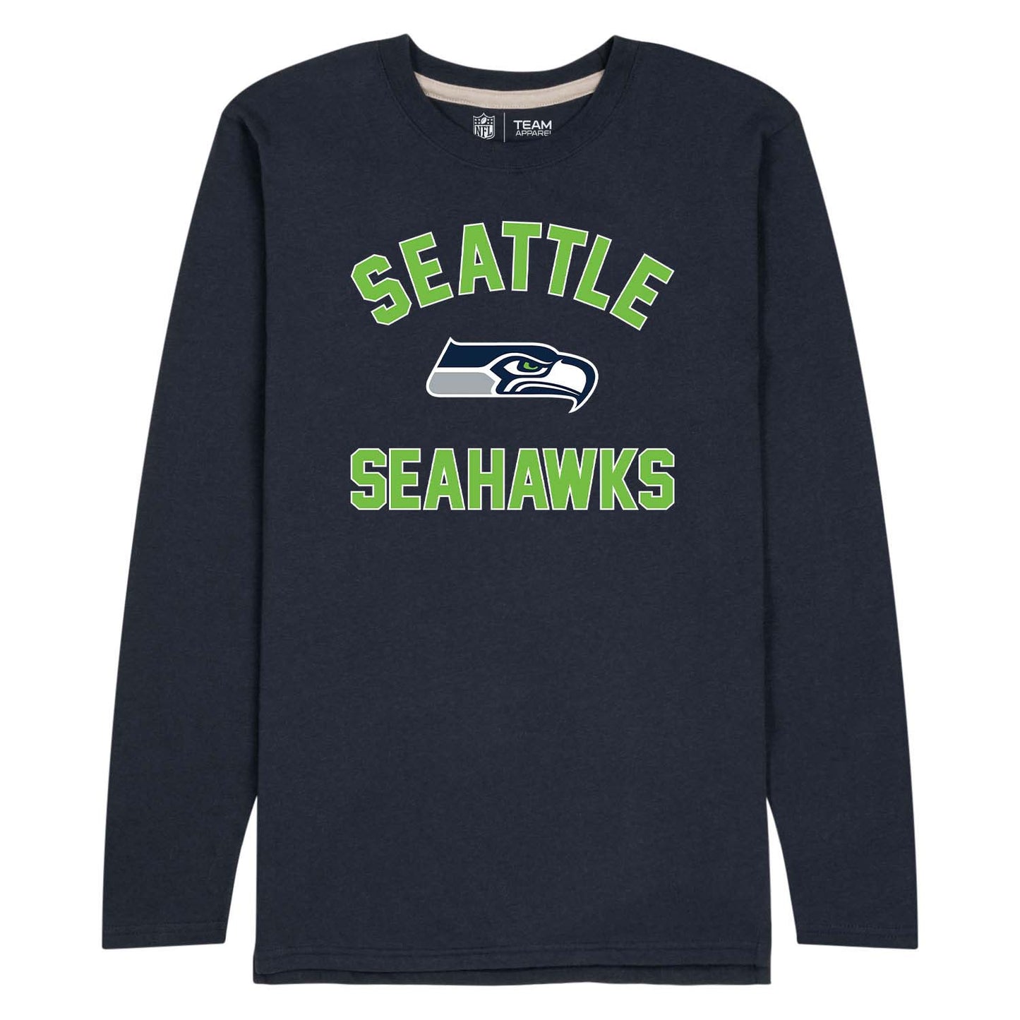 Seattle Seahawks NFL Gameday Adult Long Sleeve Shirt - Navy