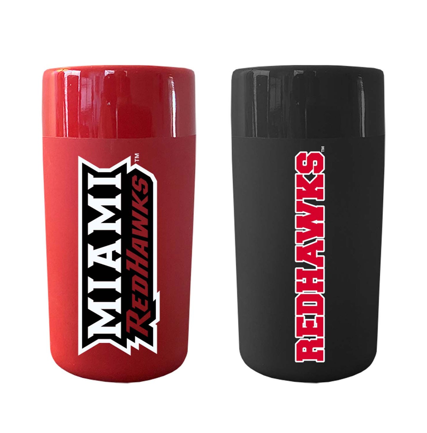 Miami Redhawks College and University 2-Pack Shot Glasses - Team Color