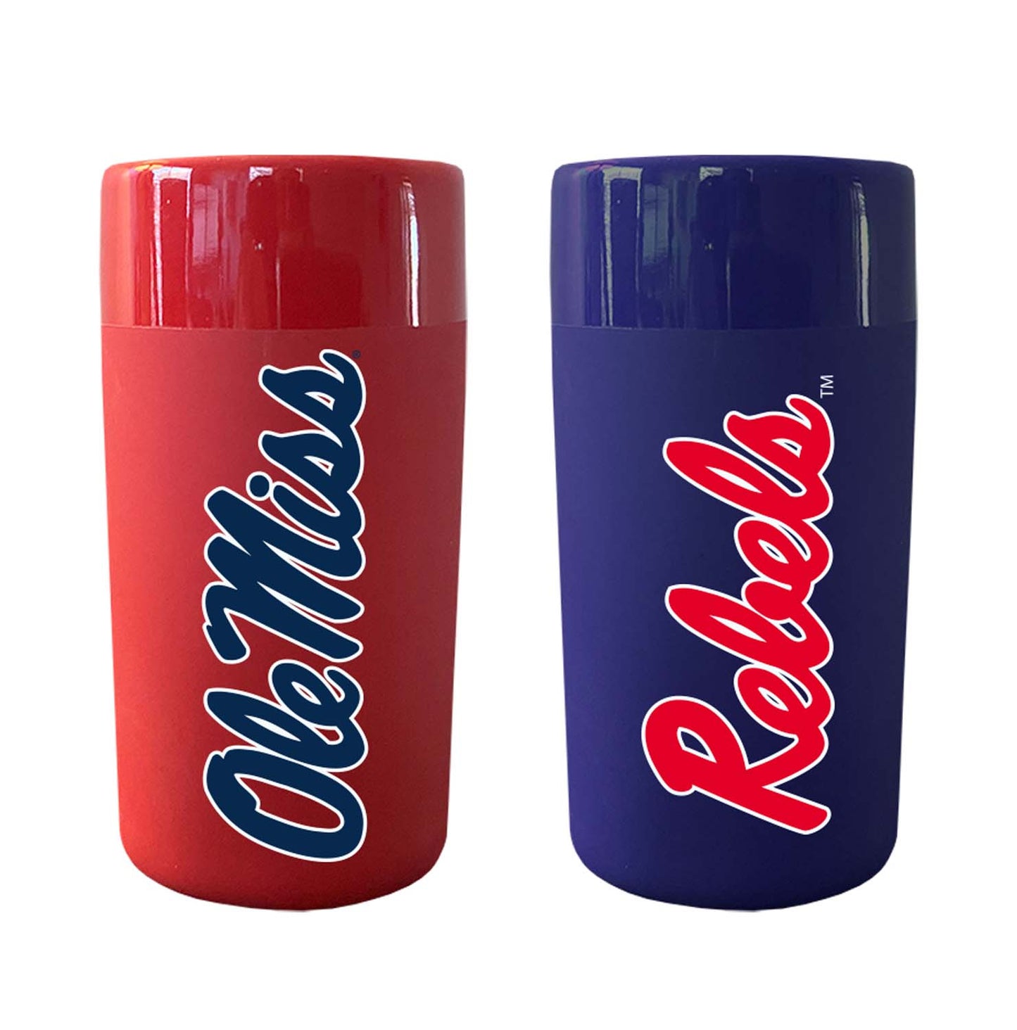 Ole Miss Rebels College and University 2-Pack Shot Glasses - Team Color