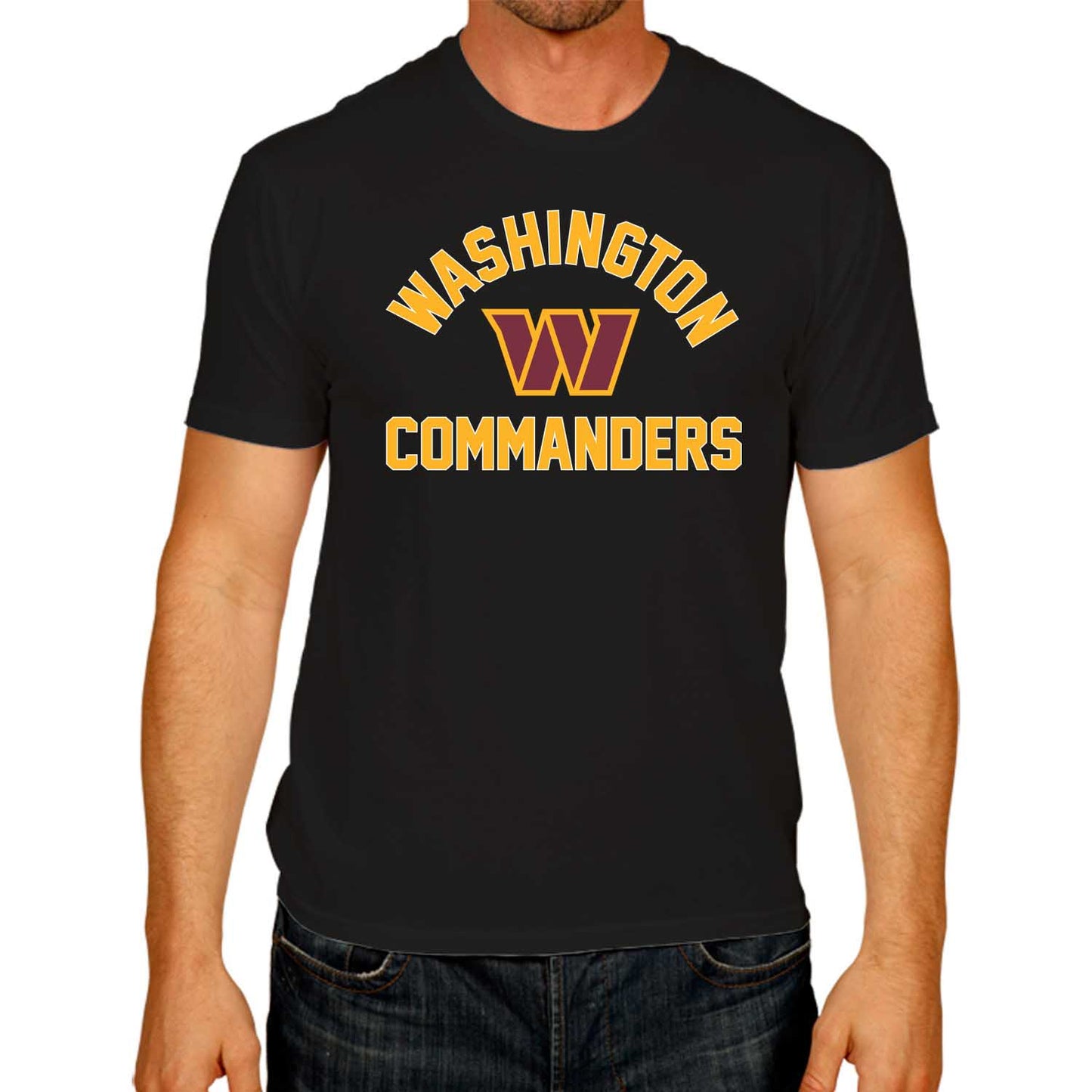 Washington Commanders NFL Adult Gameday T-Shirt - Black