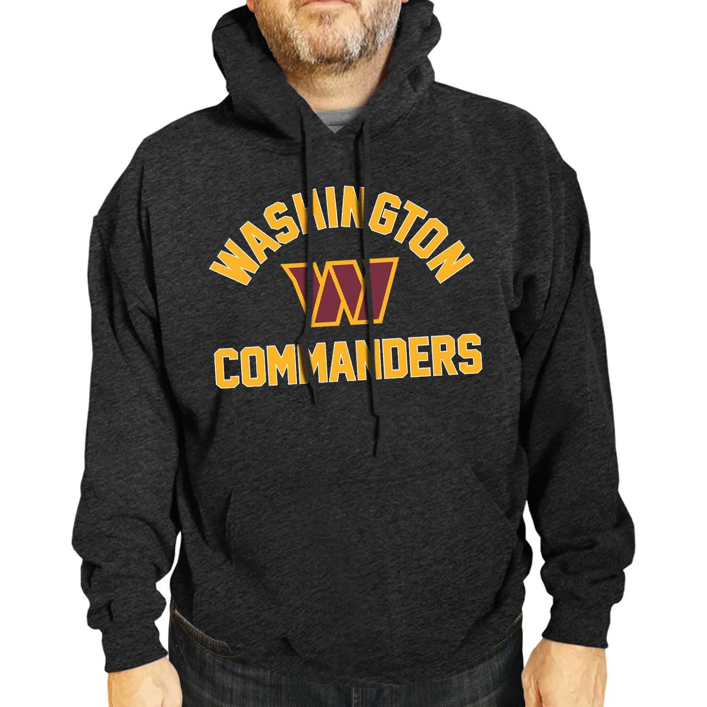 Washington Commanders NFL Adult Gameday Hooded Sweatshirt - Charcoal