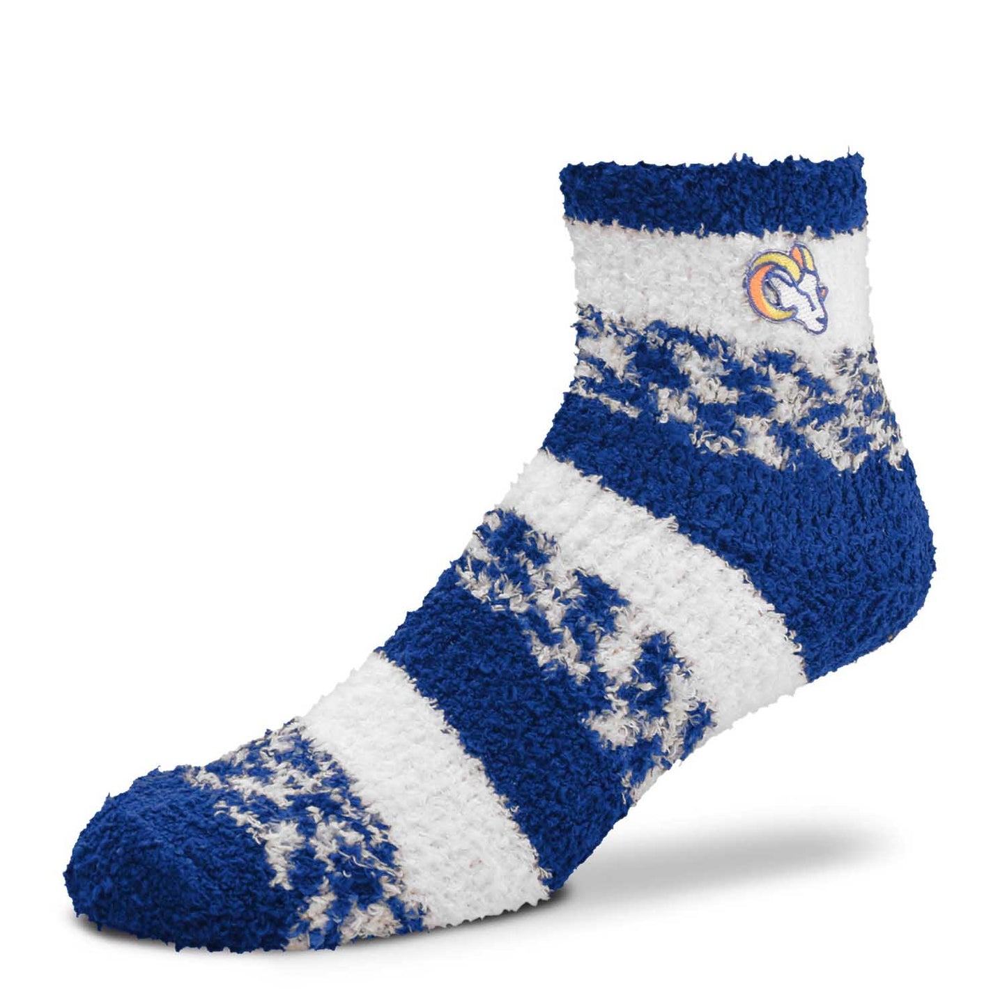 Los Angeles Rams NFL Cozy Soft Slipper Socks - Navy