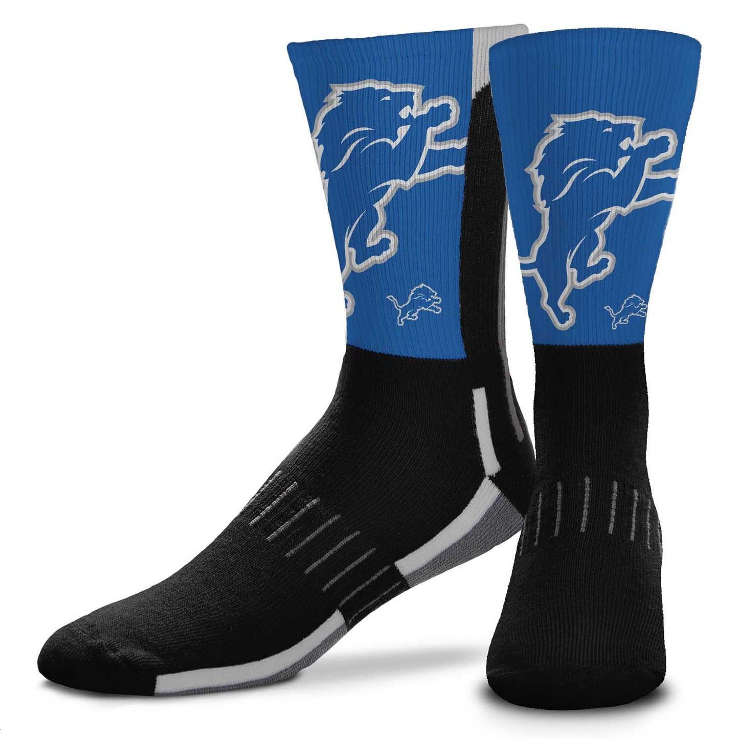 Detroit Lions NFL Youth V Curve Socks - Black