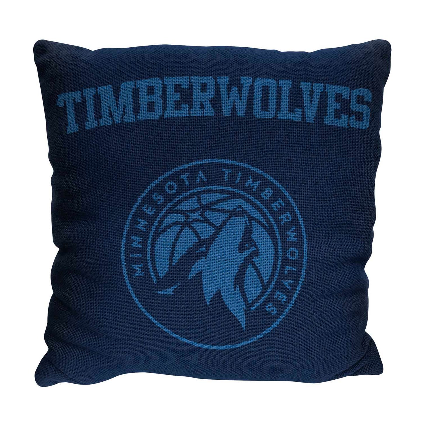 Minnesota Timberwolves NBA Decorative Basketball Throw Pillow - Navy