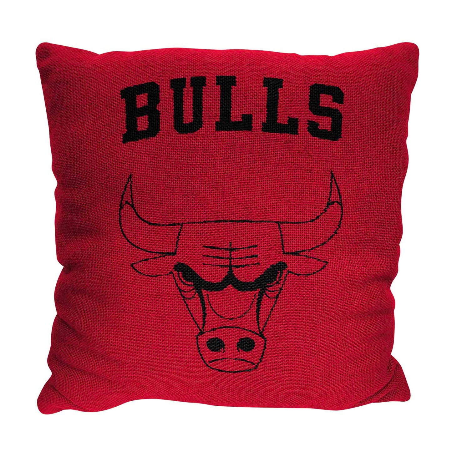Chicago Bulls NBA Decorative Basketball Throw Pillow - Red