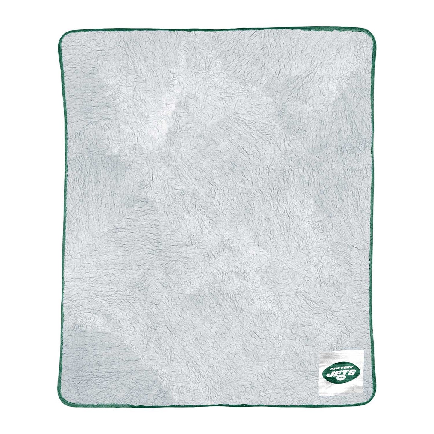 New York Jets NFL Silk Touch Sherpa Throw Blanket - Green