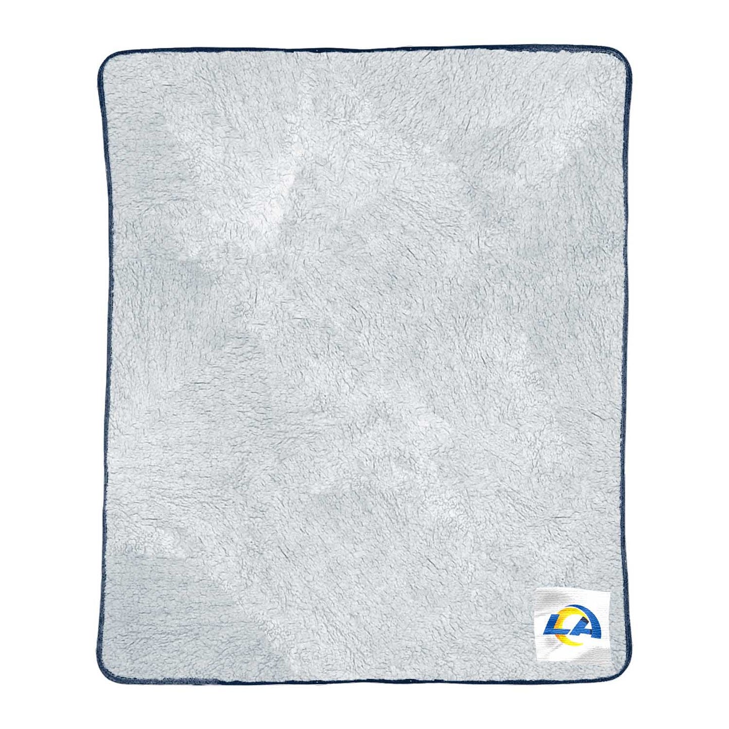 Los Angeles Rams NFL Silk Touch Sherpa Throw Blanket - Blue
