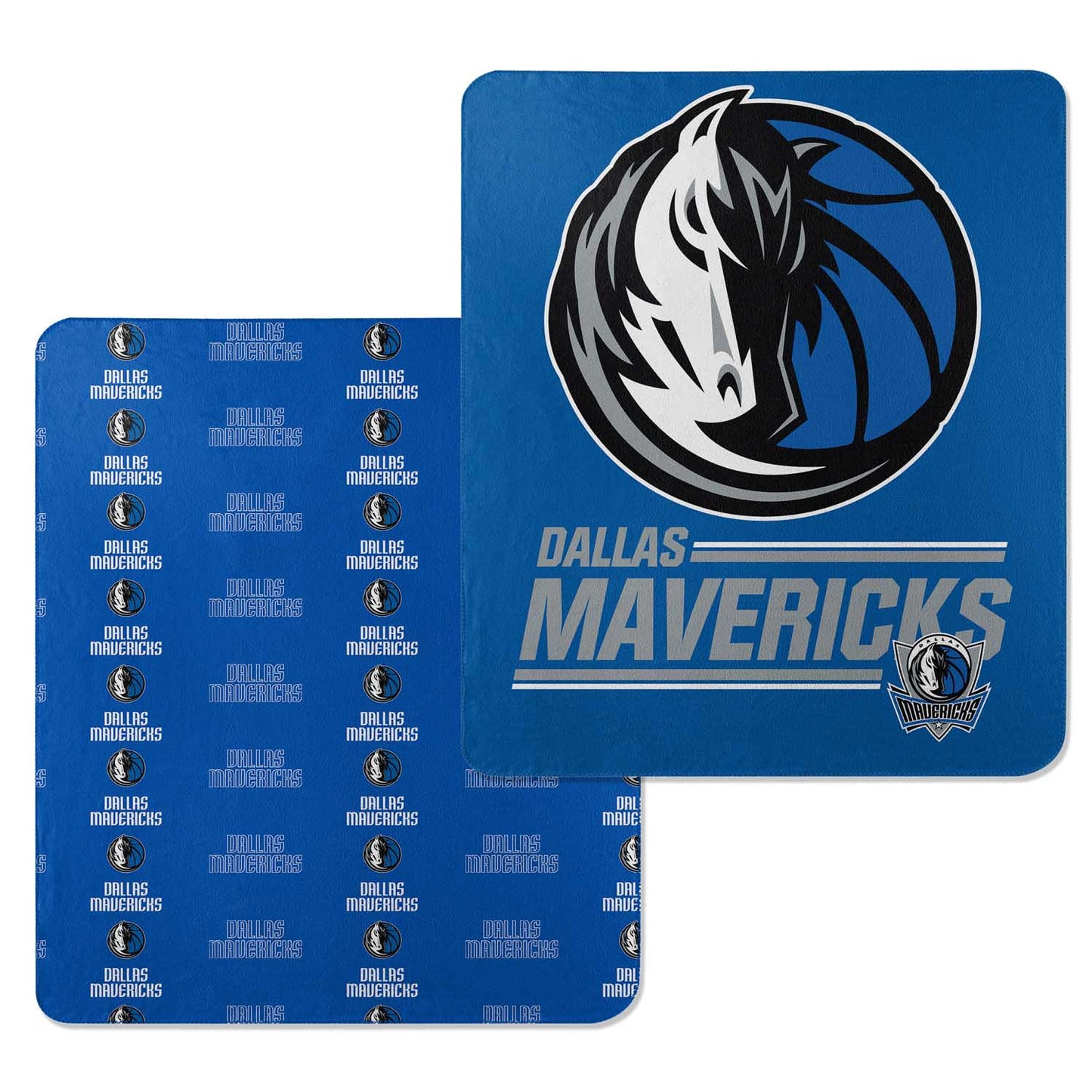 Dallas Mavericks NBA Double Sided Blanket - Blue