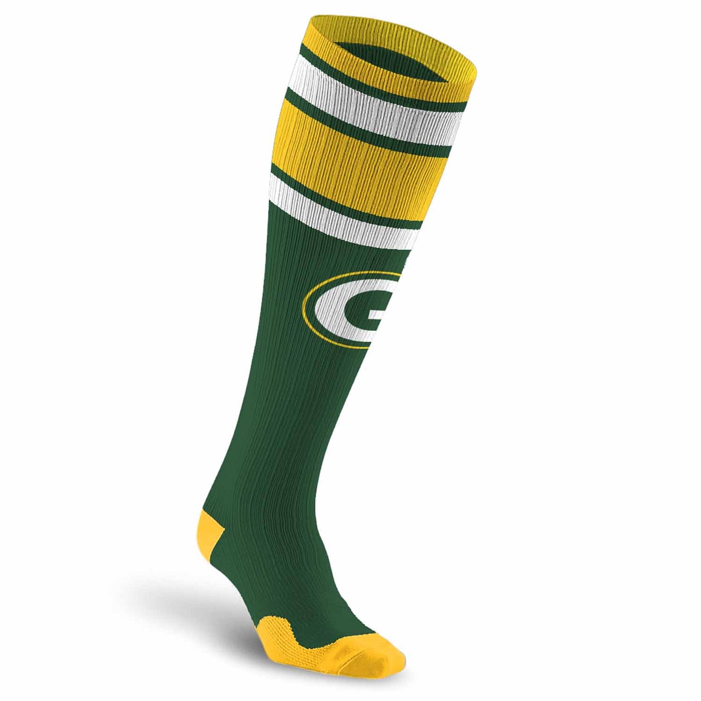 Green Bay Packers NFL Adult Knee High-Performance Socks - Green