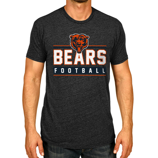Chicago Bears NFL Adult MVP True Fan T-Shirt - Charcoal