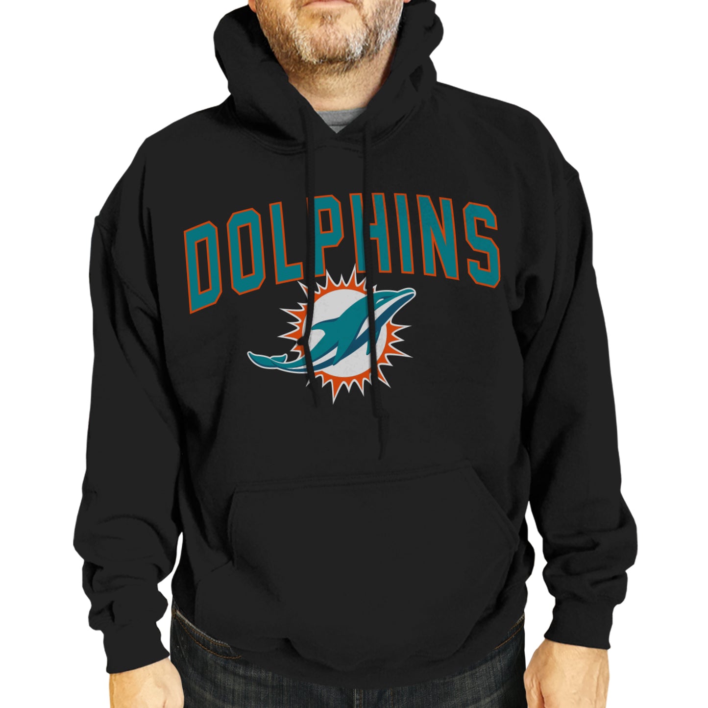 Miami Dolphins NFL Home Team Hoodie - Black