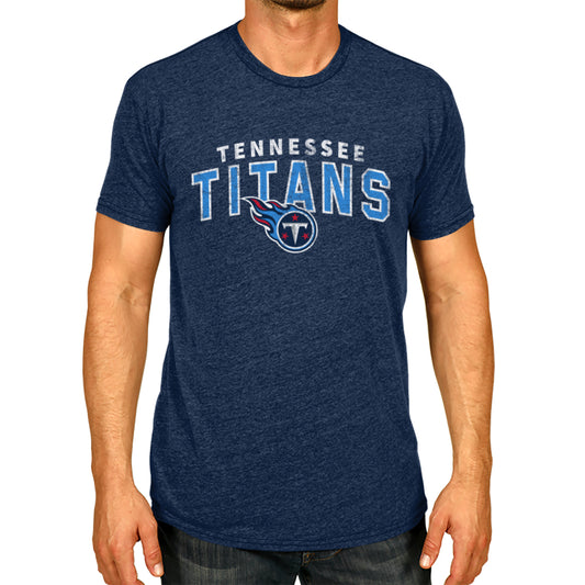 Tennessee Titans NFL Starting Fresh Short Sleeve Heather T-Shirt - Navy