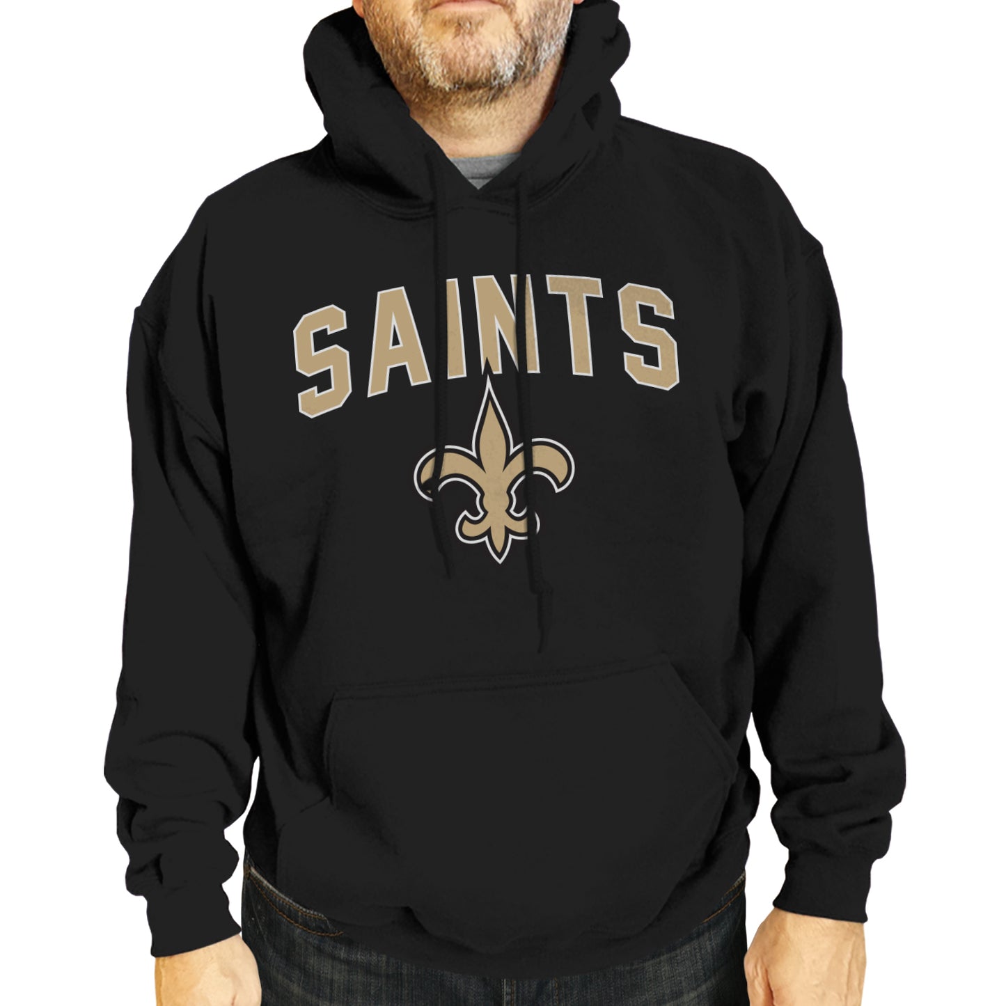 New Orleans Saints NFL Home Team Hoodie - Black