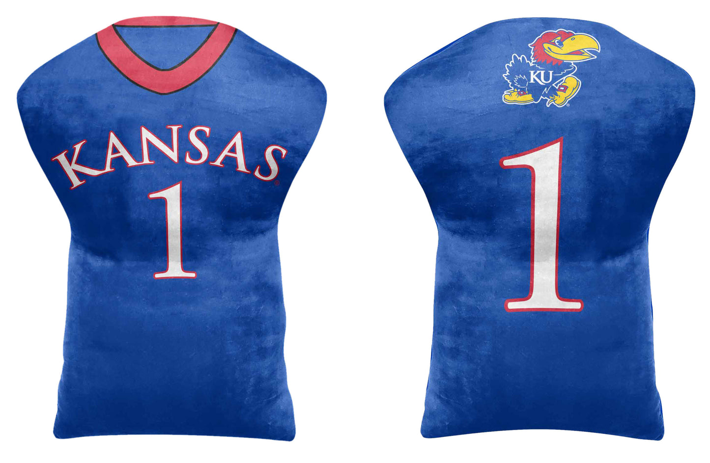 Kansas Jayhawks NCAA Jersey Cloud Pillow - Royal
