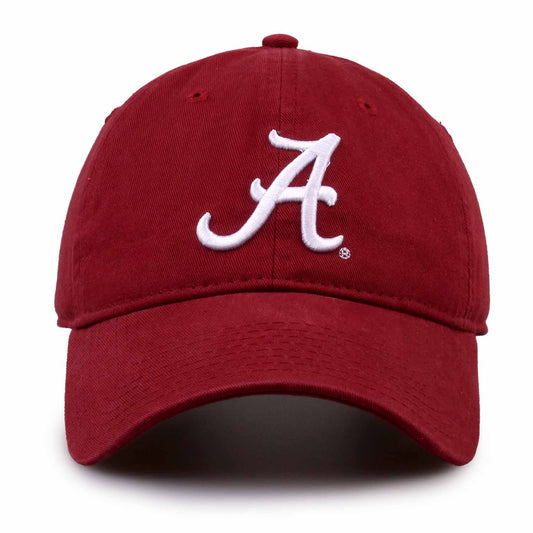 Alabama Crimson Tide Colligate Adult Relaxed Fit Logo Hat - Cardinal