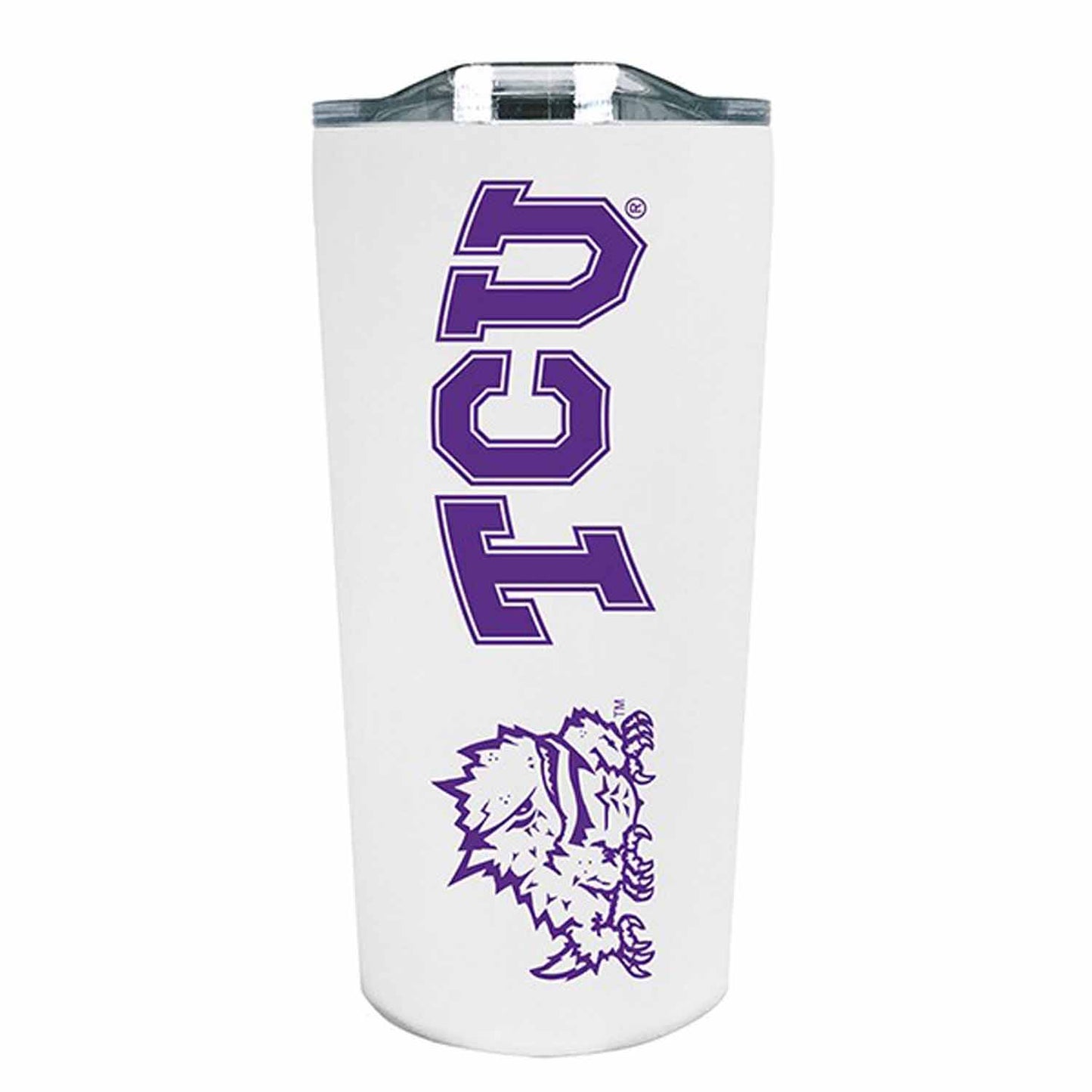 NCAA Stainless Steel Tumbler perfect for Gameday - 18 oz - Double Walled - Keeps Drinks Perfectly Insulated