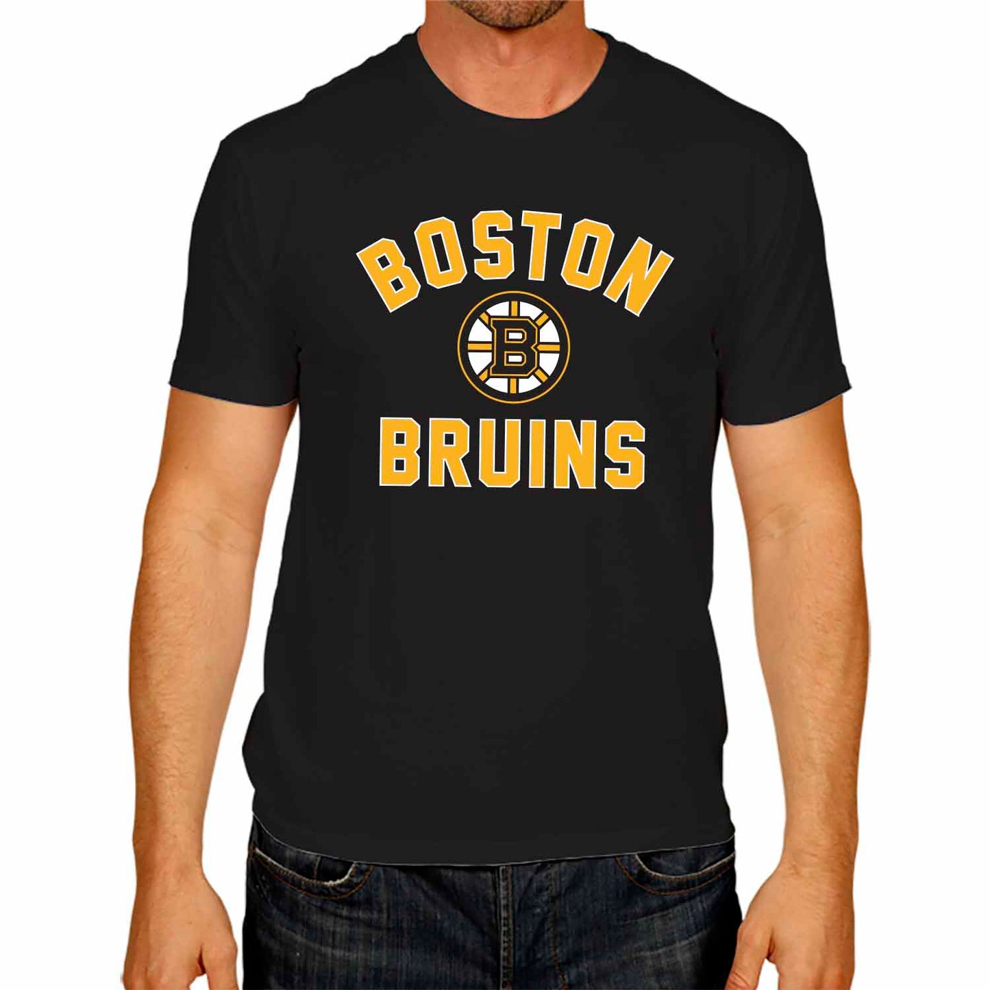 Boston Bruins NHL Adult Game Day Unisex T-Shirt - Black