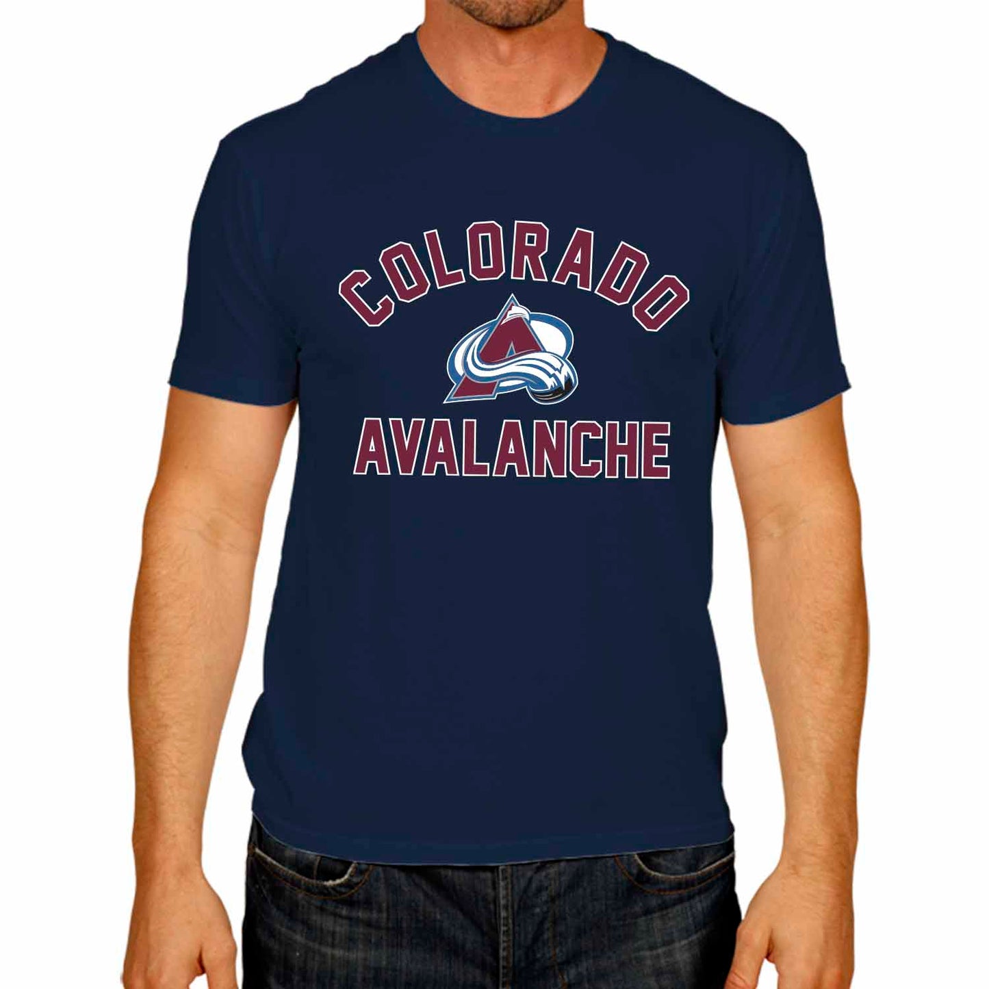 Colorado Avalanche NHL Adult Game Day Unisex T-Shirt - Navy