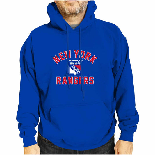New York Rangers Adult NHL Gameday Hooded Sweatshirt - Royal