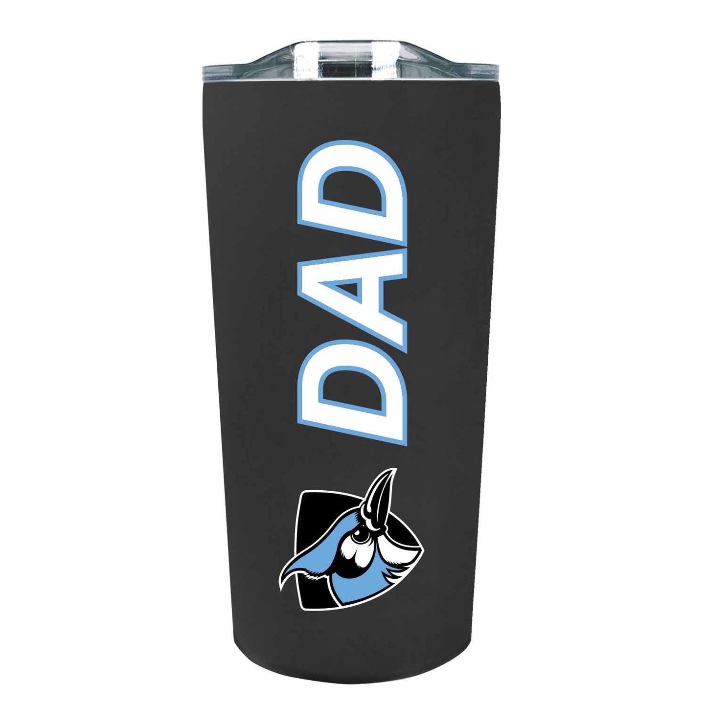 Johns Hopkins Blue Jays NCAA Stainless Steel Travel Tumbler for Dad - Black