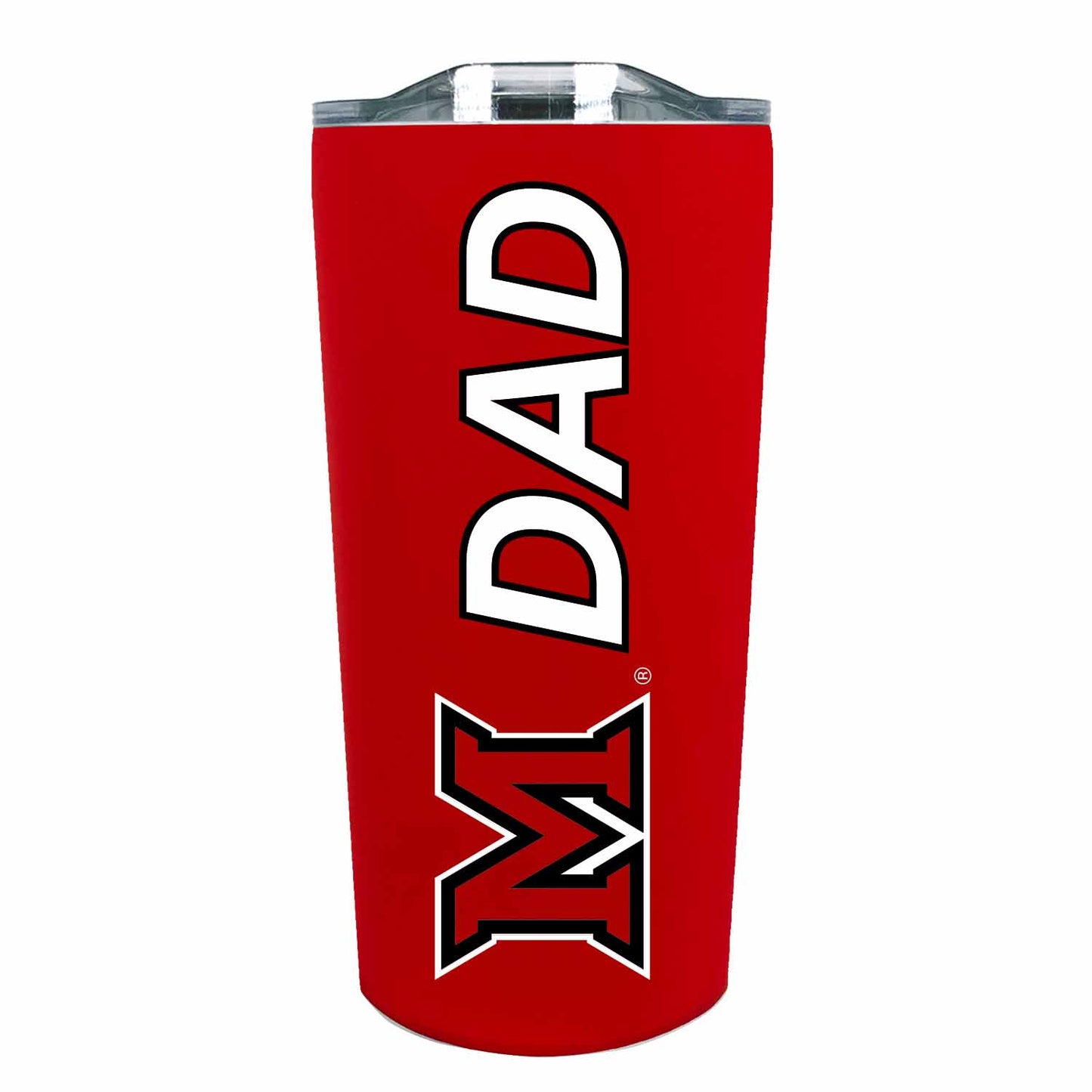 Miami Redhawks NCAA Stainless Steel Travel Tumbler for Dad - Red