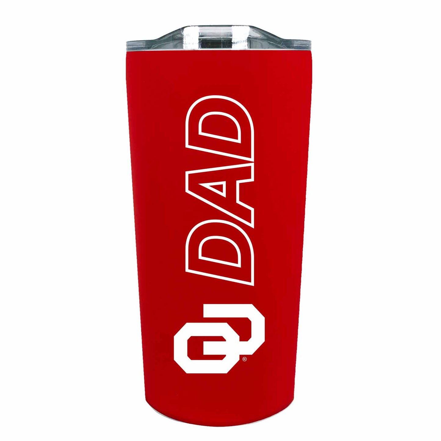Oklahoma Sooners NCAA Stainless Steel Travel Tumbler for Dad - Crimson