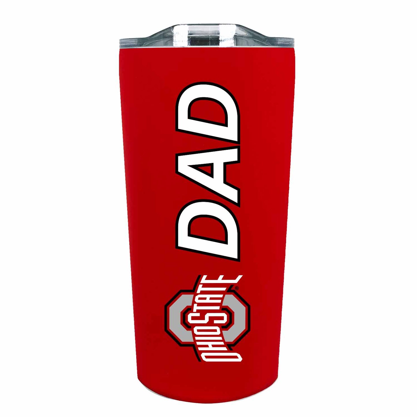 Ohio State Buckeyes NCAA Stainless Steel Travel Tumbler for Dad - Red