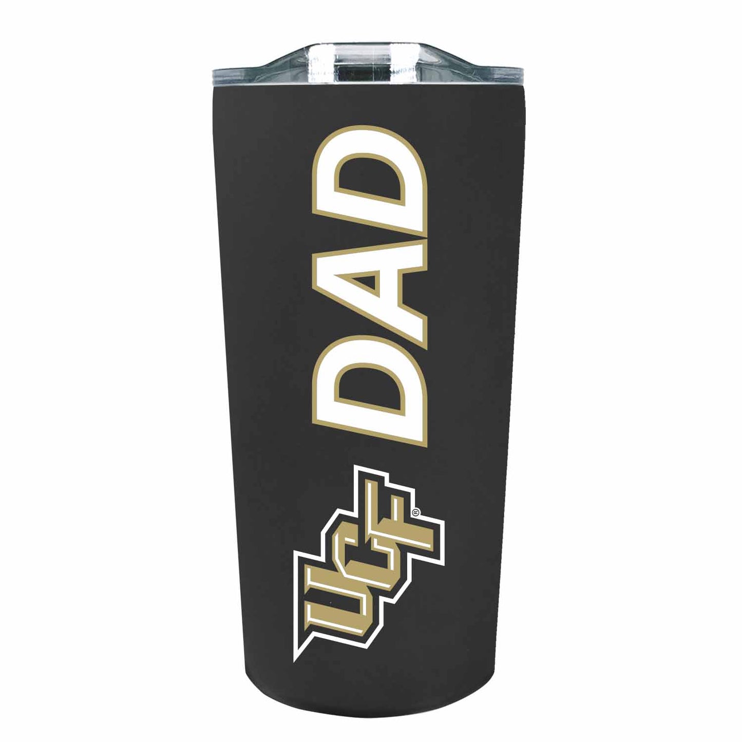 Central Florida Knights NCAA Stainless Steel Travel Tumbler for Dad - Black