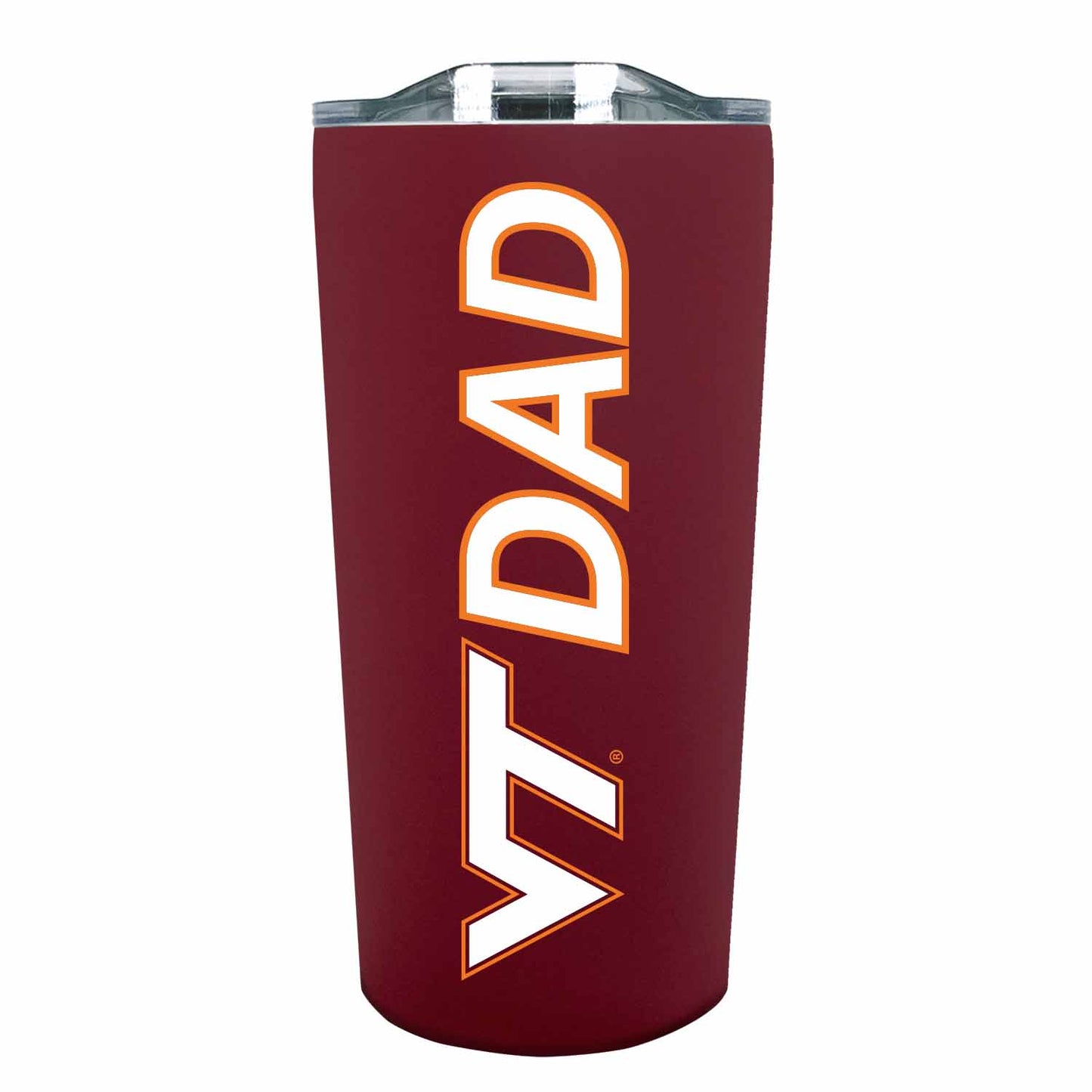 Virginia Tech Hokies NCAA Stainless Steel Travel Tumbler for Dad - Maroon
