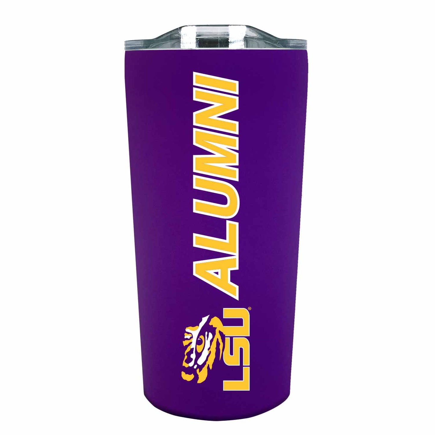 LSU Tigers Collegiate Stainless Steel Travel Tumbler for Alumni - Purple