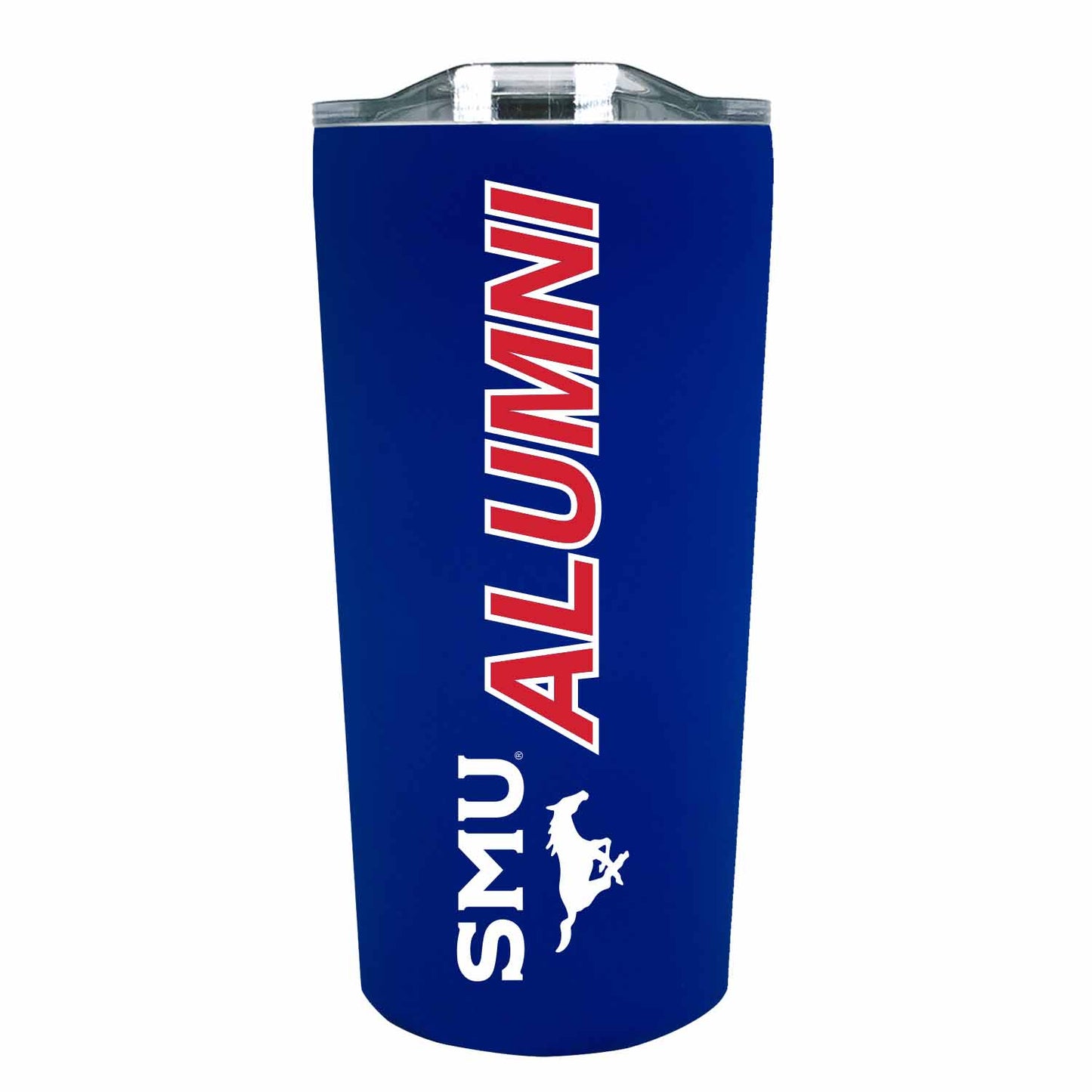 SMU Mustangs Collegiate Stainless Steel Travel Tumbler for Alumni - Royal