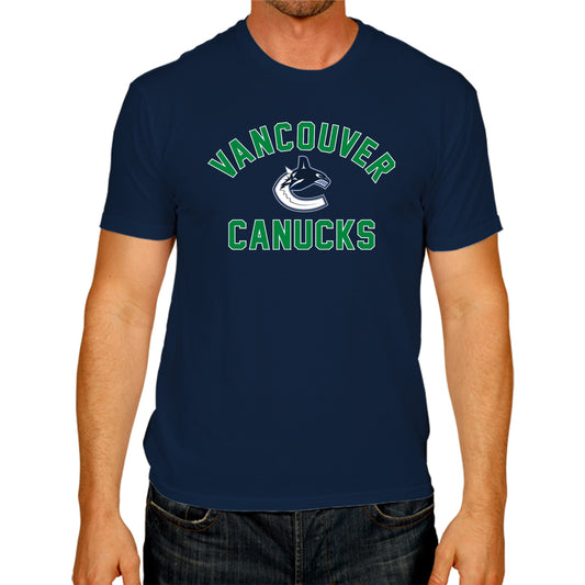 Vancouver Canucks NHL Adult Game Day Unisex T-Shirt - Navy