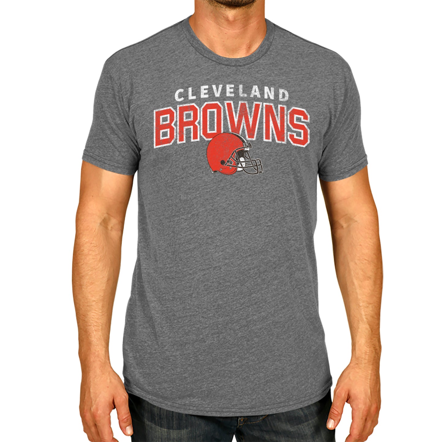Cleveland Browns NFL Starting Fresh Tee - Sport Gray