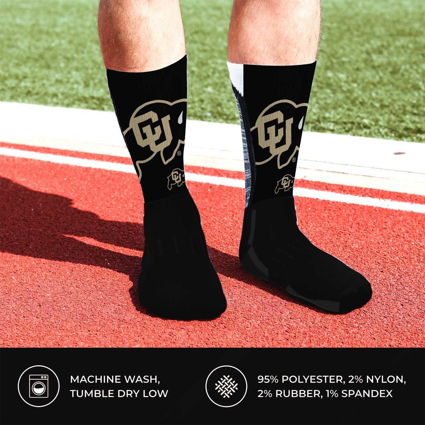 Colorado Buffaloes NCAA Youth University Socks - Team Color