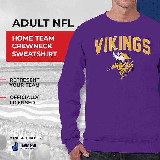 Minnesota Vikings NFL Home Team Crew - Purple
