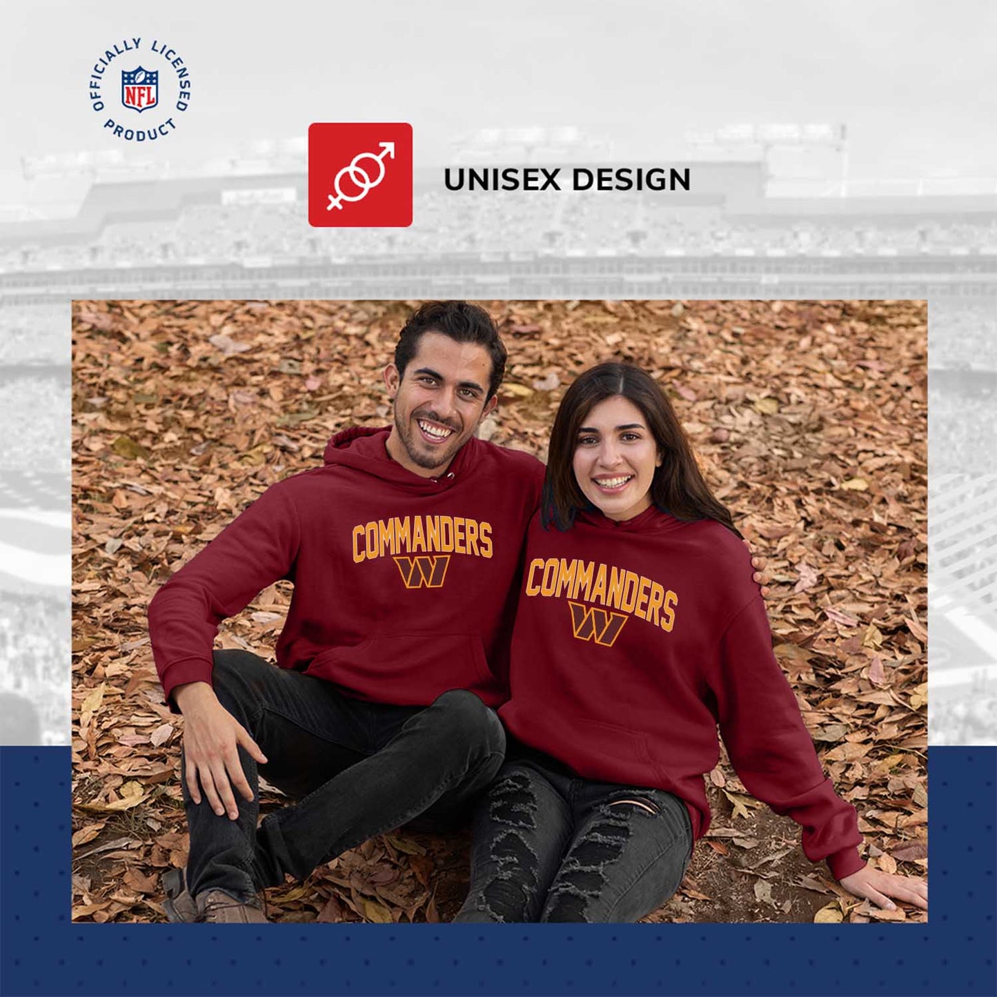 Washington Commanders NFL Home Team Hoodie - Maroon