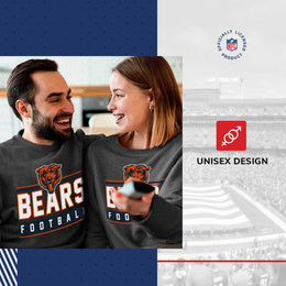 Chicago Bears NFL Adult True Fan Crewneck Sweatshirt - Charcoal