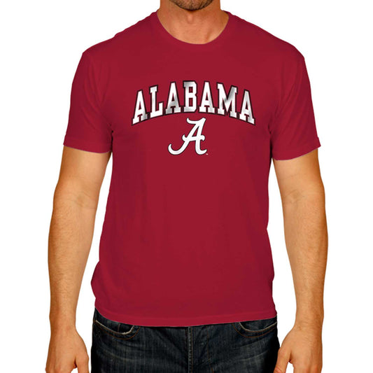 Alabama Crimson Tide NCAA Adult Gameday Cotton T-Shirt - Crimson