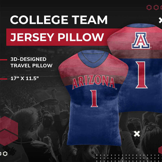 Arizona Wildcats NCAA Jersey Cloud Pillow - Navy