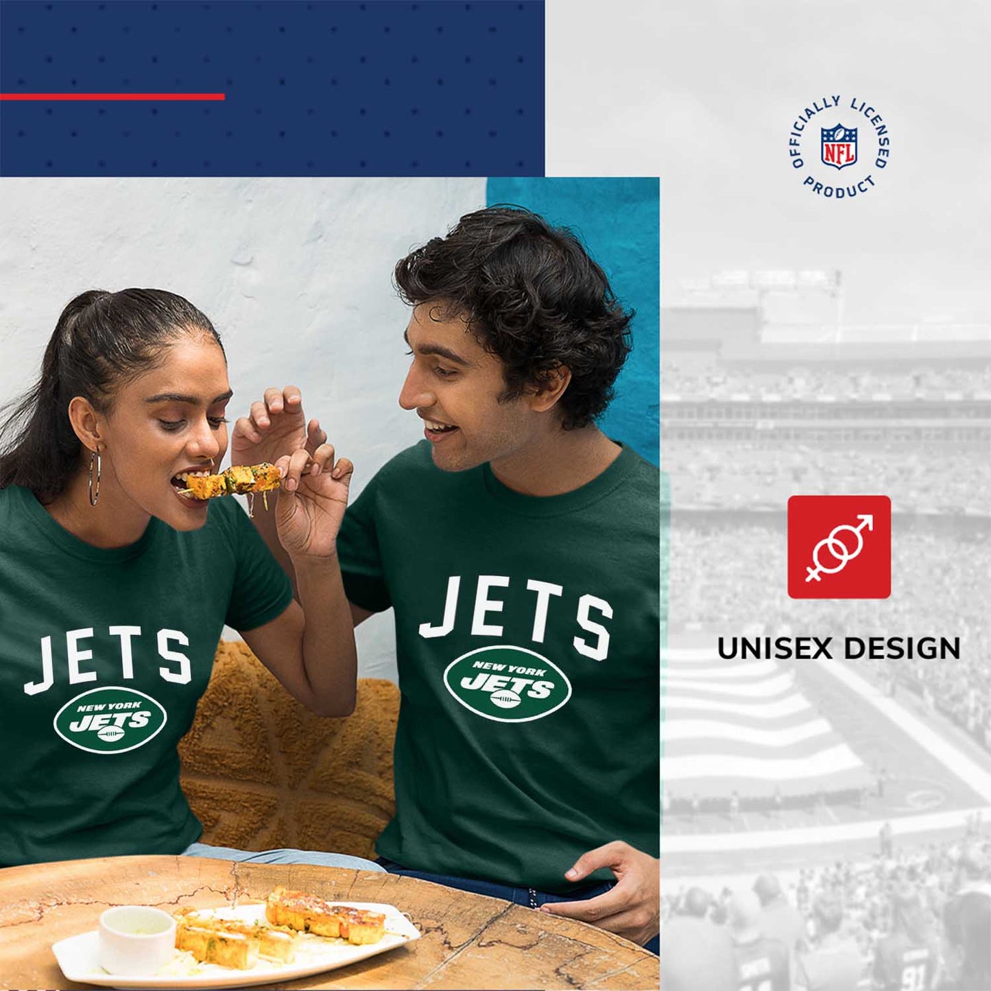 New York Jets NFL Home Team Tee - Forest Green