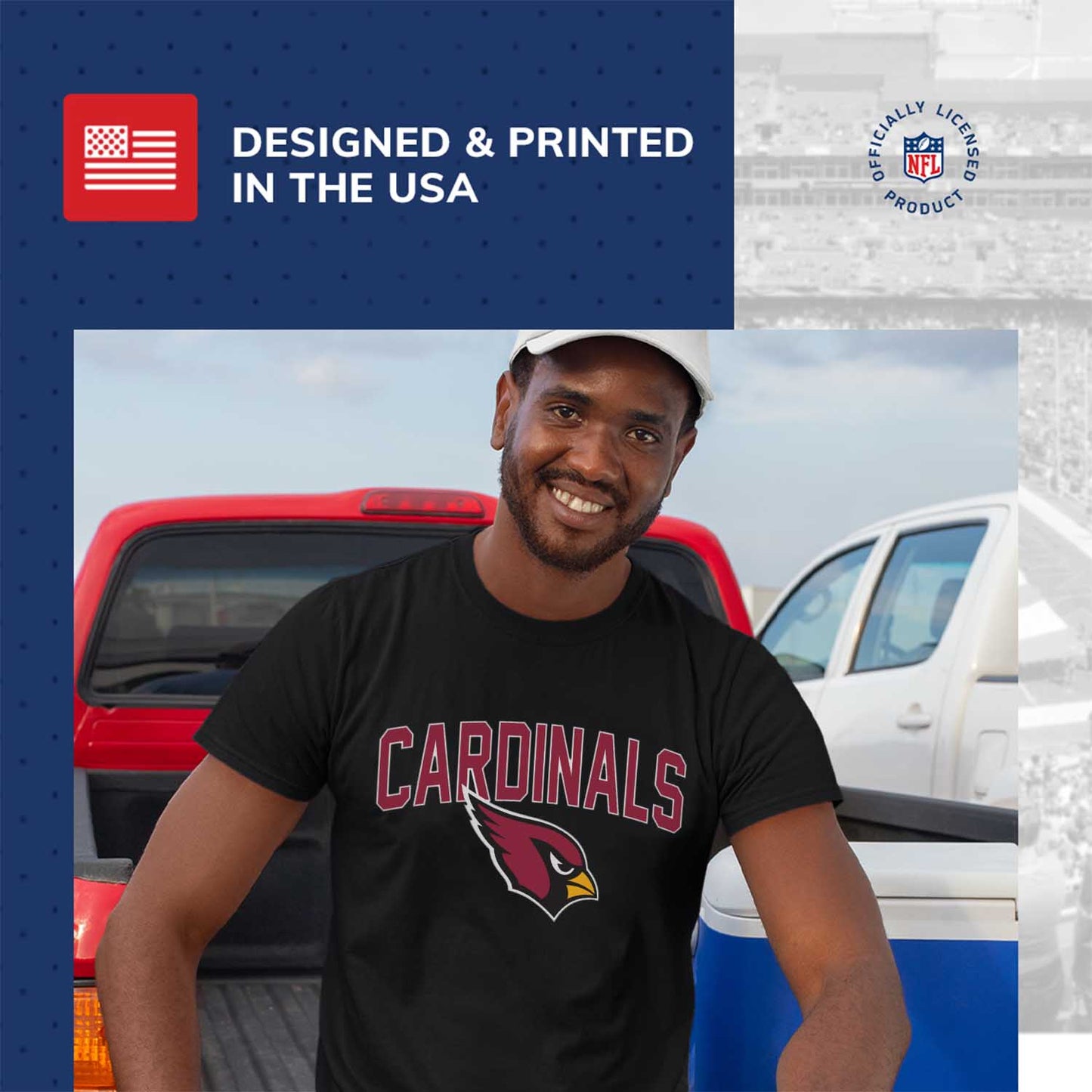 Arizona Cardinals NFL Home Team Tee - Black
