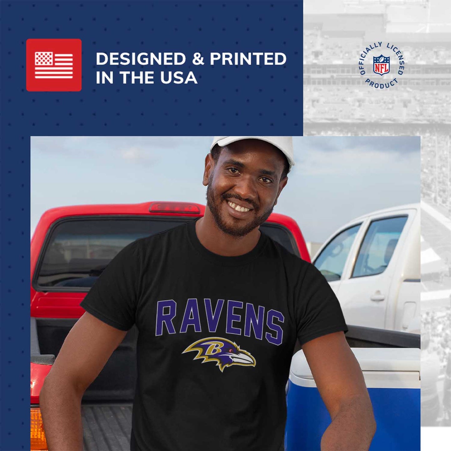 Baltimore Ravens NFL Home Team Tee - Black