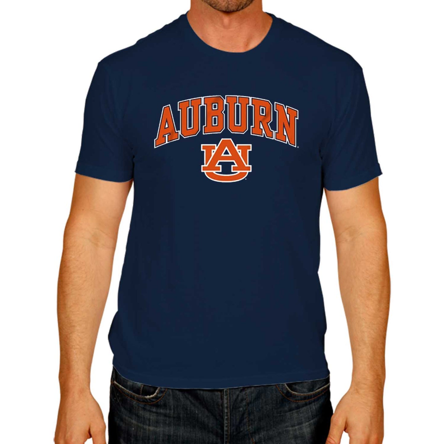 Auburn Tigers NCAA Adult Gameday Cotton T-Shirt - Navy